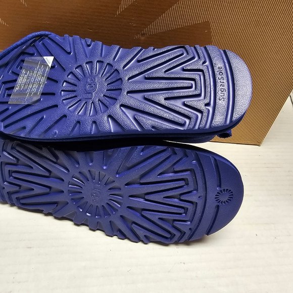 New Mens Bright Blue UGG Neumel Boots Shoes Lace Up 1094269 9 USA 40 Europe - Picture 6 of 14